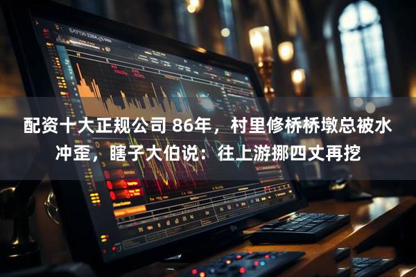 配资十大正规公司 86年,村里修桥桥墩总被水冲歪,瞎子大伯说:往上游挪四丈再挖